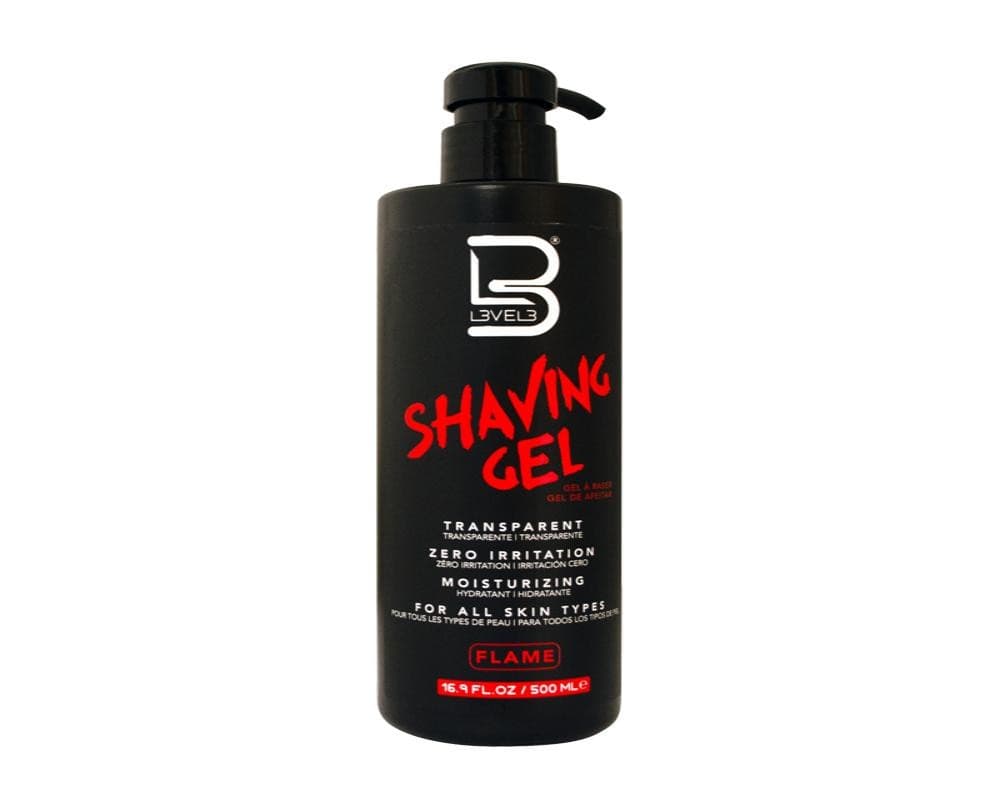 L3VEL3 SHAVING GEL FLAME 16.9 OZ