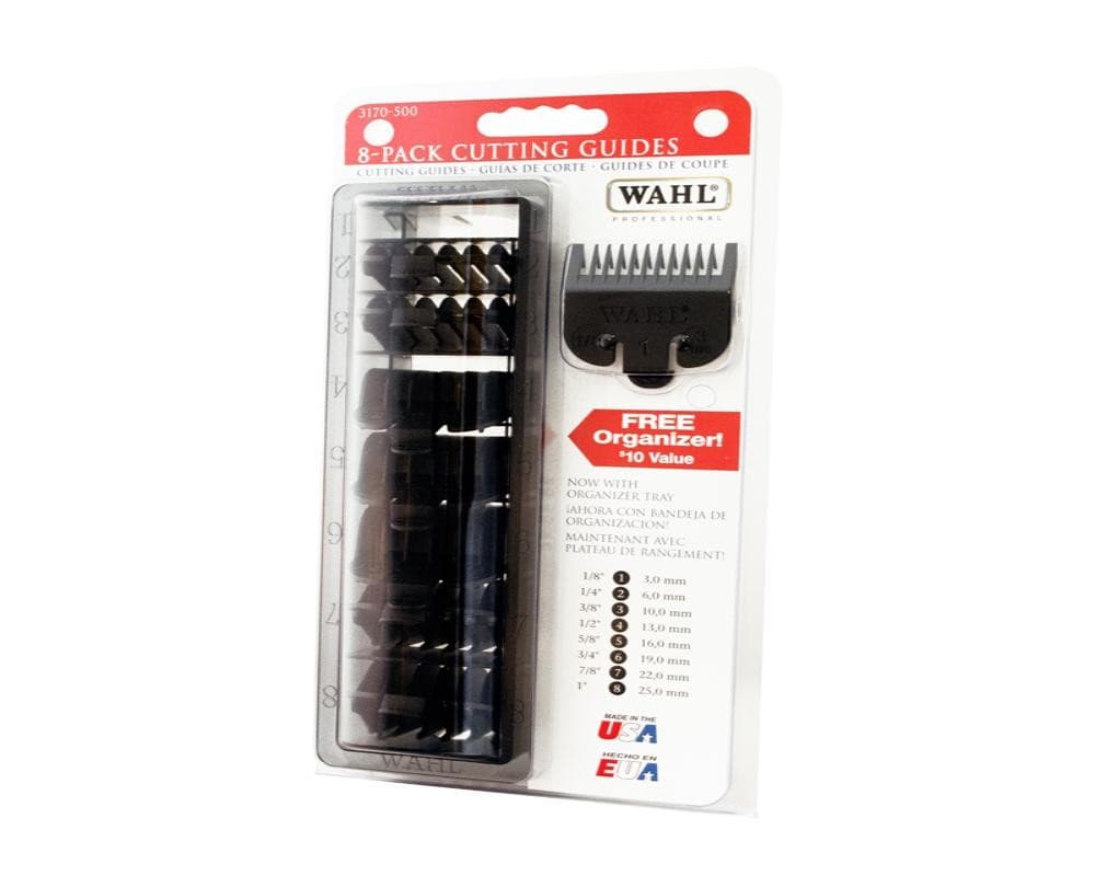 WAHL GUIDE 8 PC PACK#3170-500 BLACK