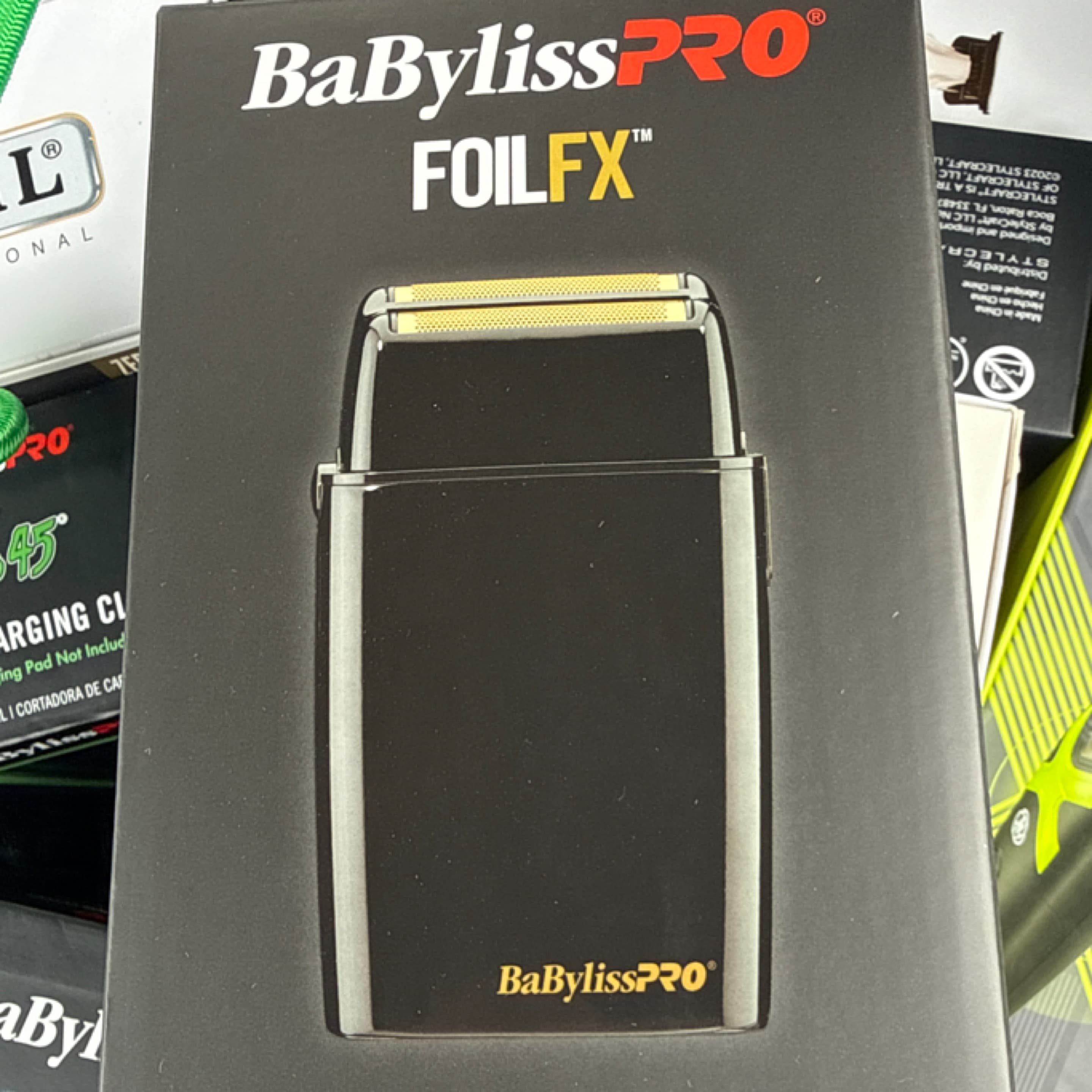 Babylisspro Cordless Black Metal Double Foil Shaver